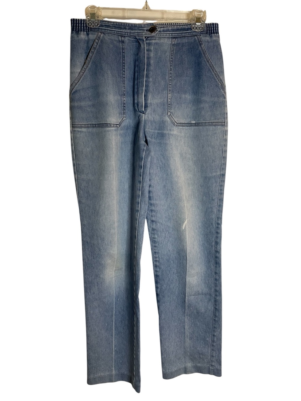 Koret City Blues Light Blue Straight-Leg Women's Vintage Jeans Size 12 y2k